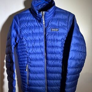 Patagonia Women's Royal Blue Puffer Jacket